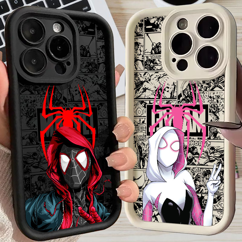 Apple Iphone 15 - Capa para Celular Homem-Aranha Miles Morales