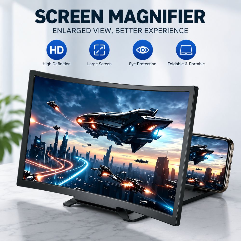 Matte Anti Glare Screen - Ampliador de Tela 3D de 12