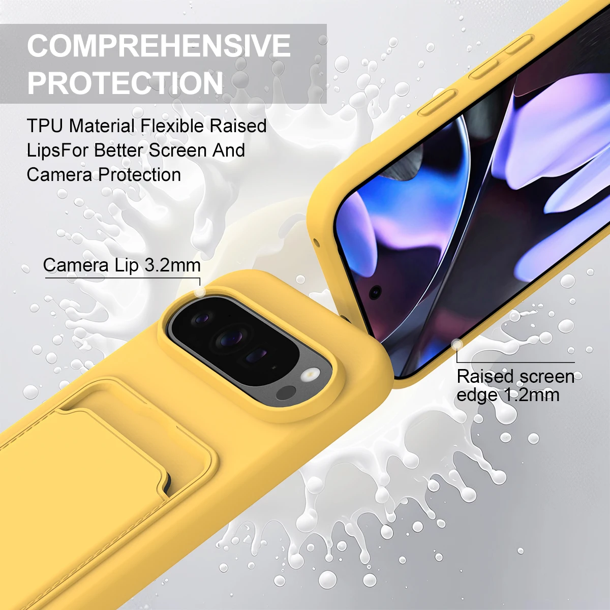 Capa de telefone de silicone l - Google Pixel 9 Pro avaliação e preço