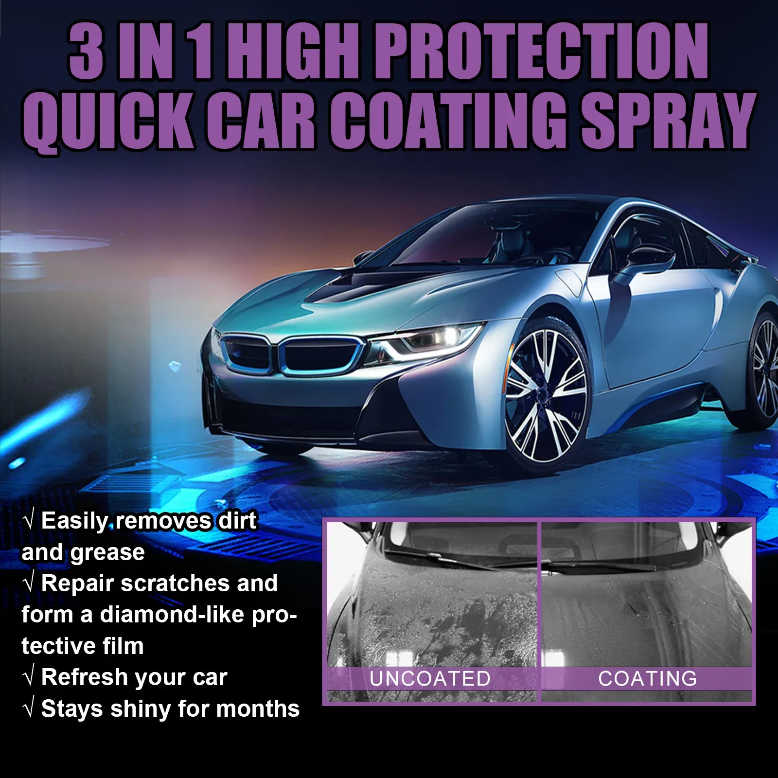 100ML 3 em 1 Líquido de Revest - Nano Liquid Coating avaliação e preço