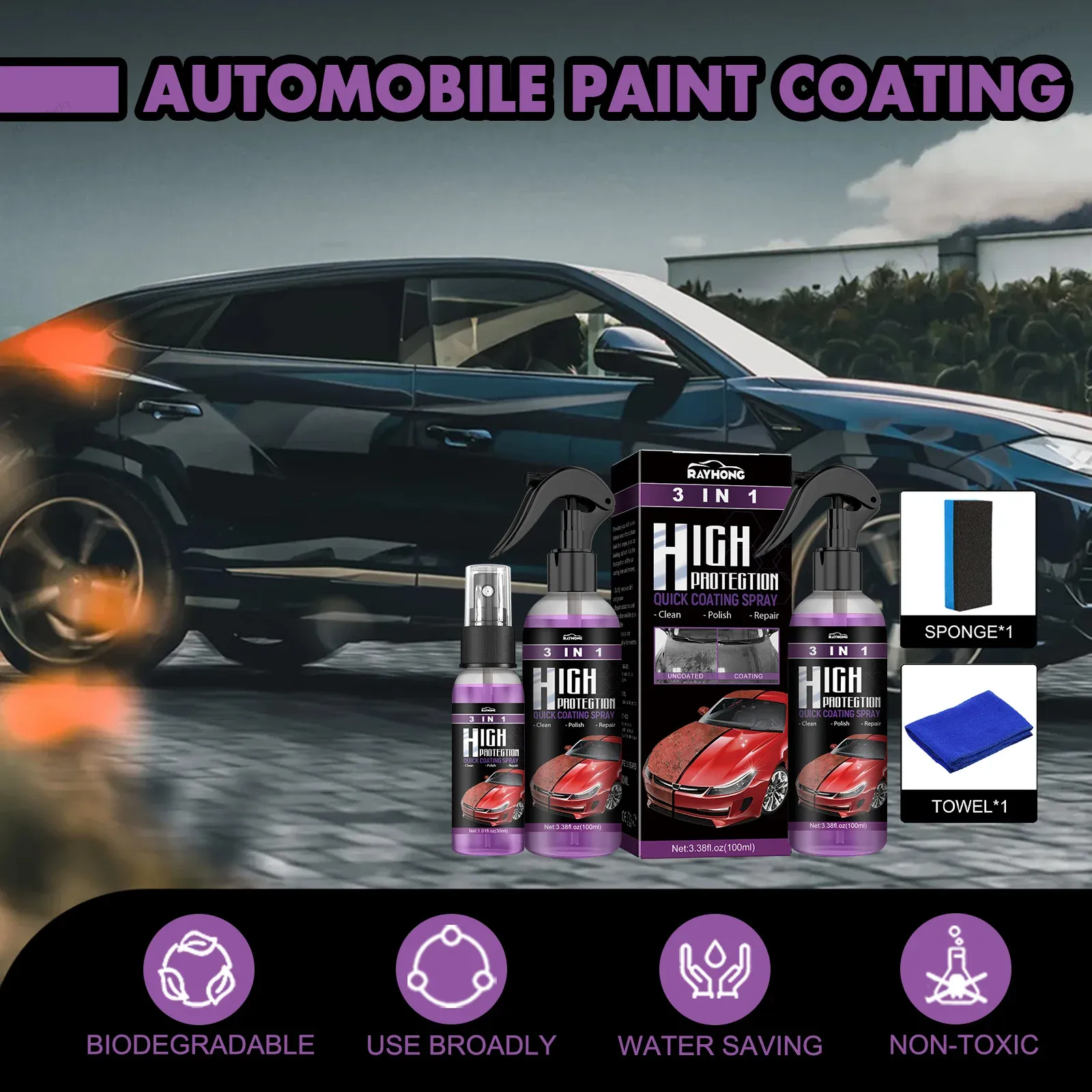 100ML 3 em 1 Líquido de Revest - Nano Liquid Coating avaliação e preço