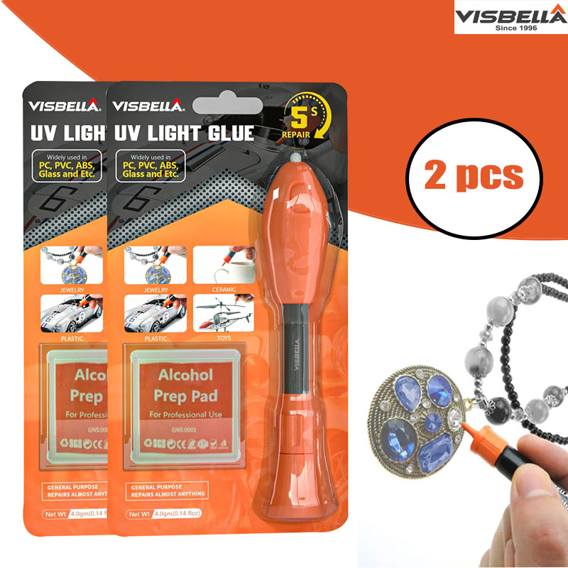 Visbella Luz UV Cola Pen, Bond - Liquid Uv Glue Kit avaliação e preço