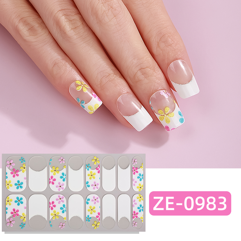 16 Adesivos de Unha com Efeito - Full Cover Adhesive avaliação e preço